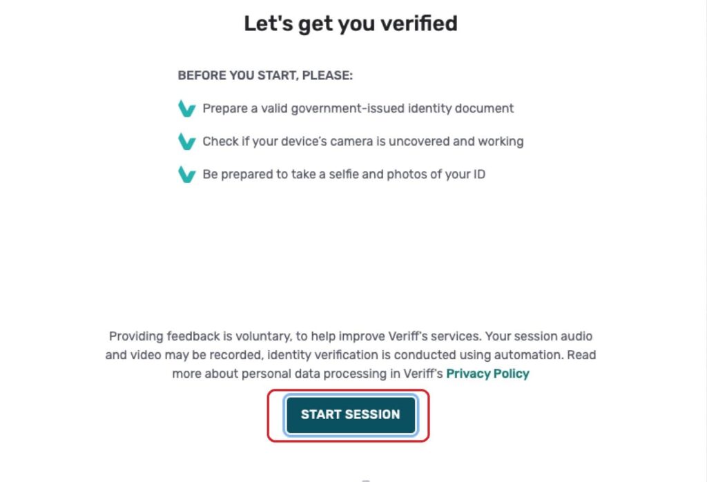 Verify Your Account